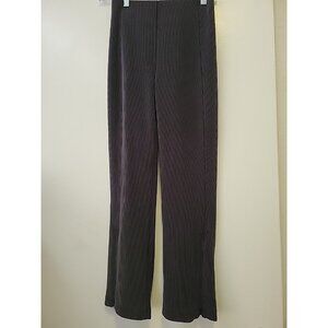 Lululemon Softstreme Flared Pant Ribbed Black Women's Size 4